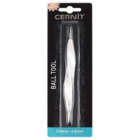 Cernit Modelling Ball Tool 1mm 0.5mm