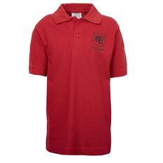 Schooltex Kaiapoi North Short Sleeve Polo with Transfer