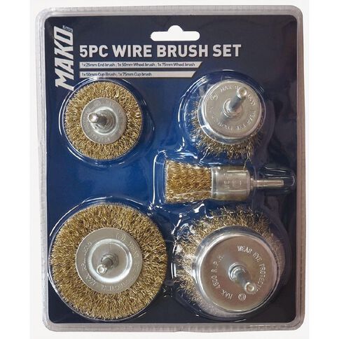 Mako Wire Brush Set 5 Piece