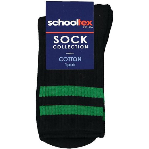 Schooltex Sport Crew Stripe Socks