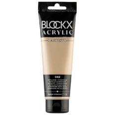 BLOCKX Acrylic Tube Metallic Champagne 120ml