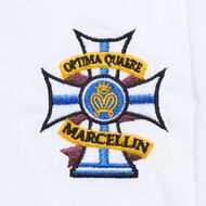 Schooltex Marcellin College Senior Short Sleeve Blouse New Embroidery