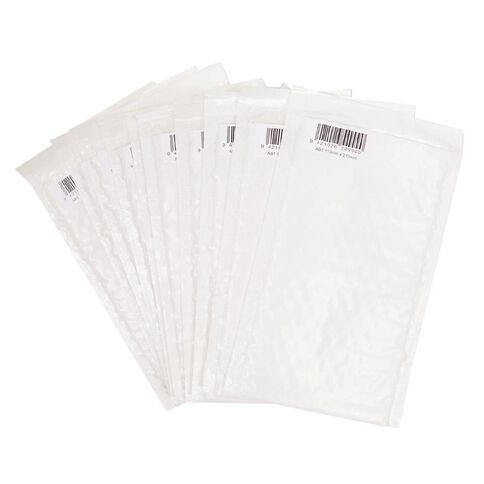 Mail Bag Size 1 Lite 133mm x 210mm White