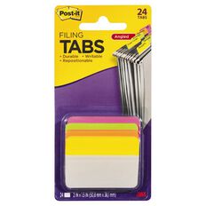 Post-It Filing Tabs 50.8mm x 38.1mm 686A-Ploy Assorted