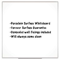 Boyd Visuals Porcelain Whiteboard 1200 x 1200mm