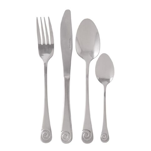 Living & Co Pacifica Cutlery Set Stainless Steel 16 Piece