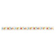 Artwrap Happy Birthday Foil Banner 12.5cm x 180cm