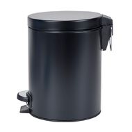 Living & Co Pedal Bin Black 5L