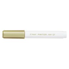 Pilot Pintor Extra Bullet 2.3mm Fine Tip Marker Gold Gold