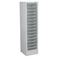 Precision Multi 15 Drawer Silver Grey
