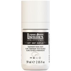 Liquitex Soft Body S1 Acrylic Paint Transparent Mixing White