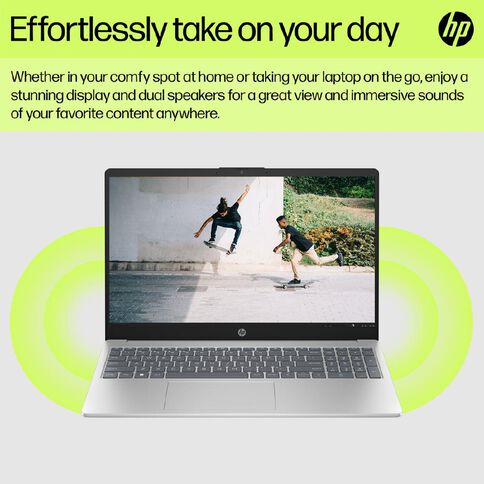 HP Laptop 15-fd0085TU Intel N100 4GB 128GB FHD 15.6 inches / 1 Black