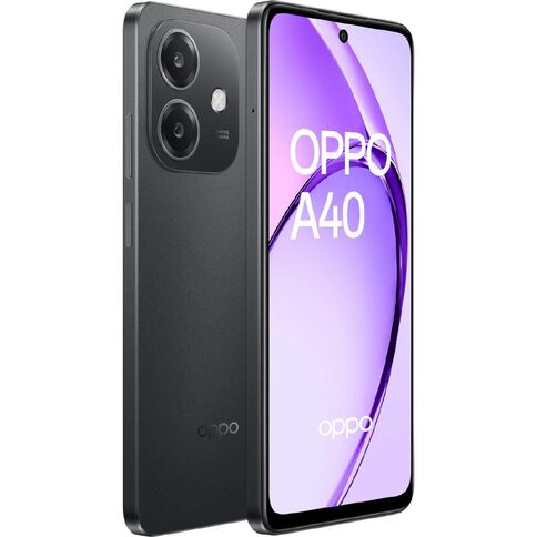 OPPO A40 4G with One NZ Prepay Sim Black
