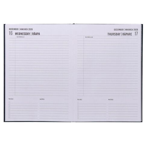 WS Mid Year Diary Navy Date To Page A4 26-27