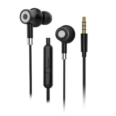 Veon In Ear Earphones with Microphone VNA19BLK Black