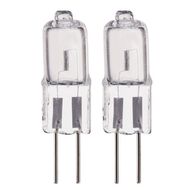 Edapt Halogen G4 Bi-Pin Light Bulb 12V Clear 20w Clear 2 Pack