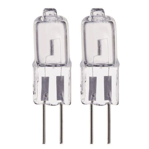 Edapt Halogen G4 Bi-Pin Light Bulb 12V Clear 20w Clear 2 Pack