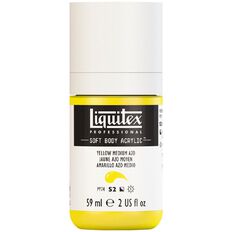 Liquitex Soft Body Acrylic 59ml Yellow Medium Azo S2