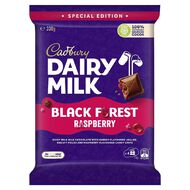 Cadbury Raspberry Black Forest Large Block 330g