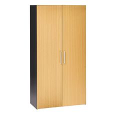 Jasper J Emerge Wood Doors Cupboard 1800 Beech/Ironstone