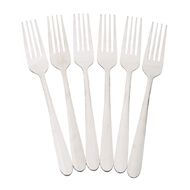 Living & Co Everyday Forks Stainless 6 Pack