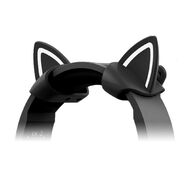 Playmax Cat Ears Black/White