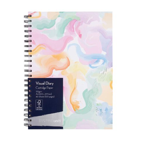 Uniti Visual Diary Watercolour A4