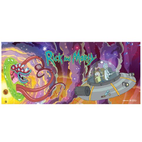 Impact Merch Rick and Morty Space Portal XL Gaming Mat