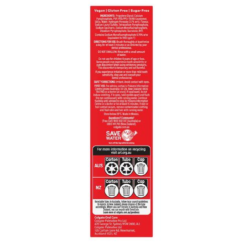 Colgate Optic White Renewal Lasting Fresh Toothpaste 85g