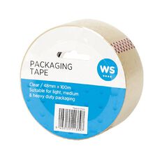 WS Packaging Tape PP 48mm x 100m Clear