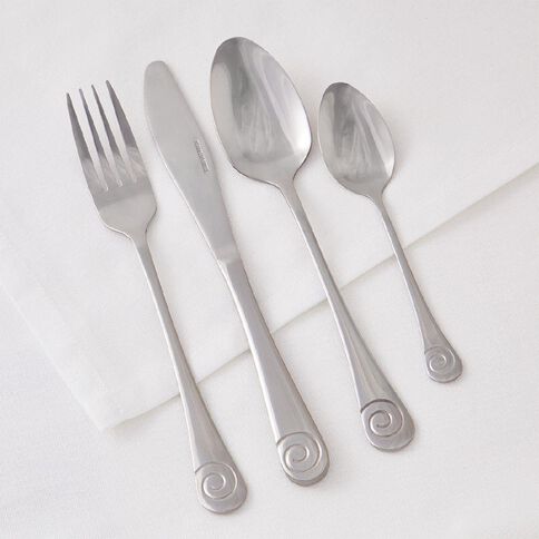Living & Co Pacifica Cutlery Set Stainless Steel 16 Piece