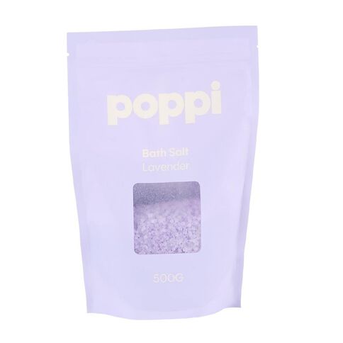 Poppi Bath Salts Lavendar 500g