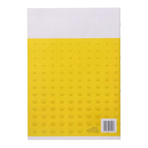 WS Big Scrapbook Unruled 32 Leaf Yellow