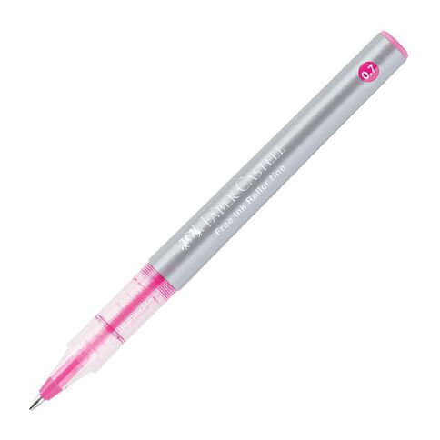 Faber-Castell Free Ink Rollerball Pen 0.7mm - Pink