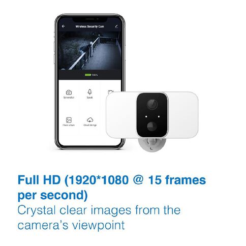 Laser Smart Home Outdoor Floodlight Camera