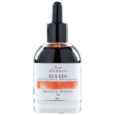 Jacques Herbin Eclats Watercolour Ink 130 50ml Indian Orange Orange