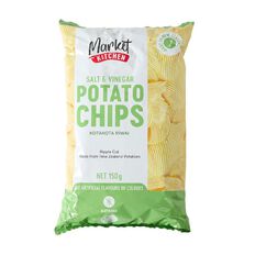 Market Kitchen Chips Salt & Vinegar 150g