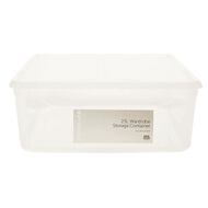 Living & Co Wardrobe Storage Clear 23L