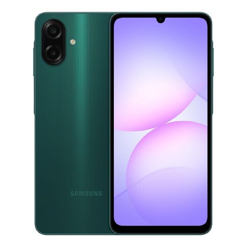 Samsung Galaxy A07 4G with Spark and Skinny SIM Green