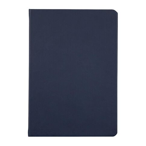 WS Hardcover PU Notebook Navy A5