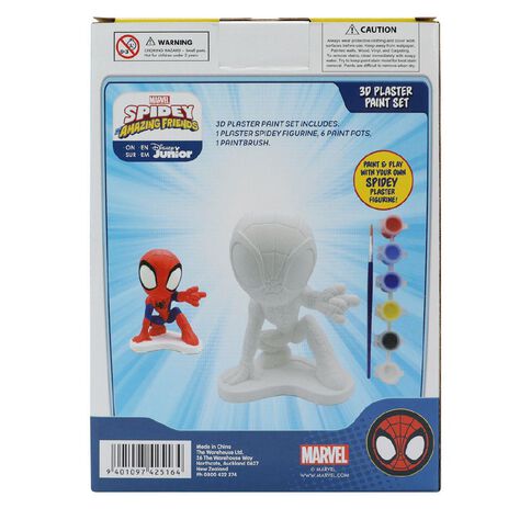 Spider-Man Spidey & Friends Plaster Paint Set