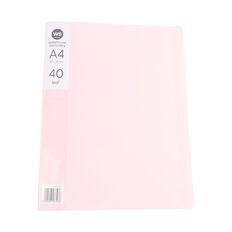 WS Colour Pop Clearbook 40 Page Pink