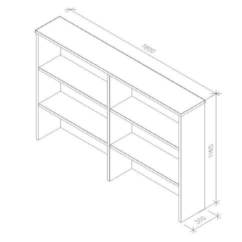Zealand Hutch 1800 White