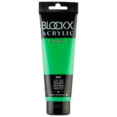 BLOCKX Acrylic Tube 120ml Fluro Green Green