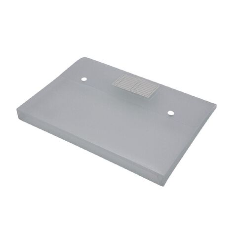WS Gusset Dome Document Wallet Clear A4