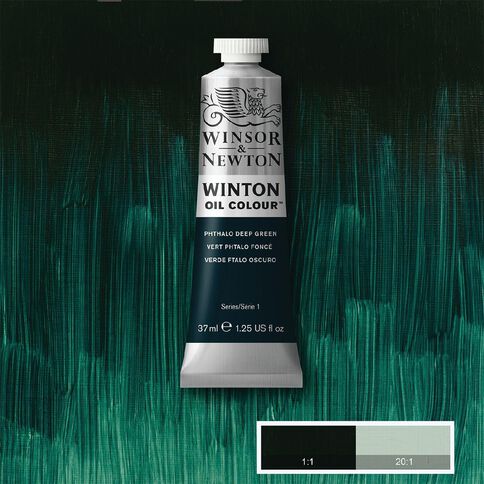 Winsor & Newton Winton Oil Phthalo Deep Green 37ml