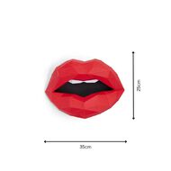 Future Useful Crafty 3D Paper Craft Sculpture Lips