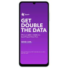 Samsung Galaxy A06 5G with Spark and Skinny Sim Light Green
