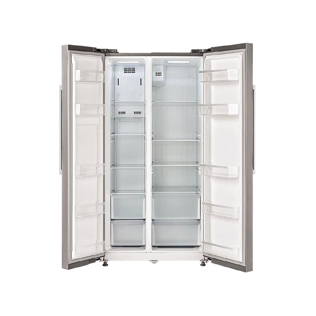 Living Co Side by Side Fridge Freezer 532L Stainless Steel