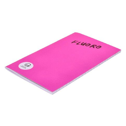 WS Notebook 3B1 7mm Ruled Fluoro 32 Leaf Mixed Assorted